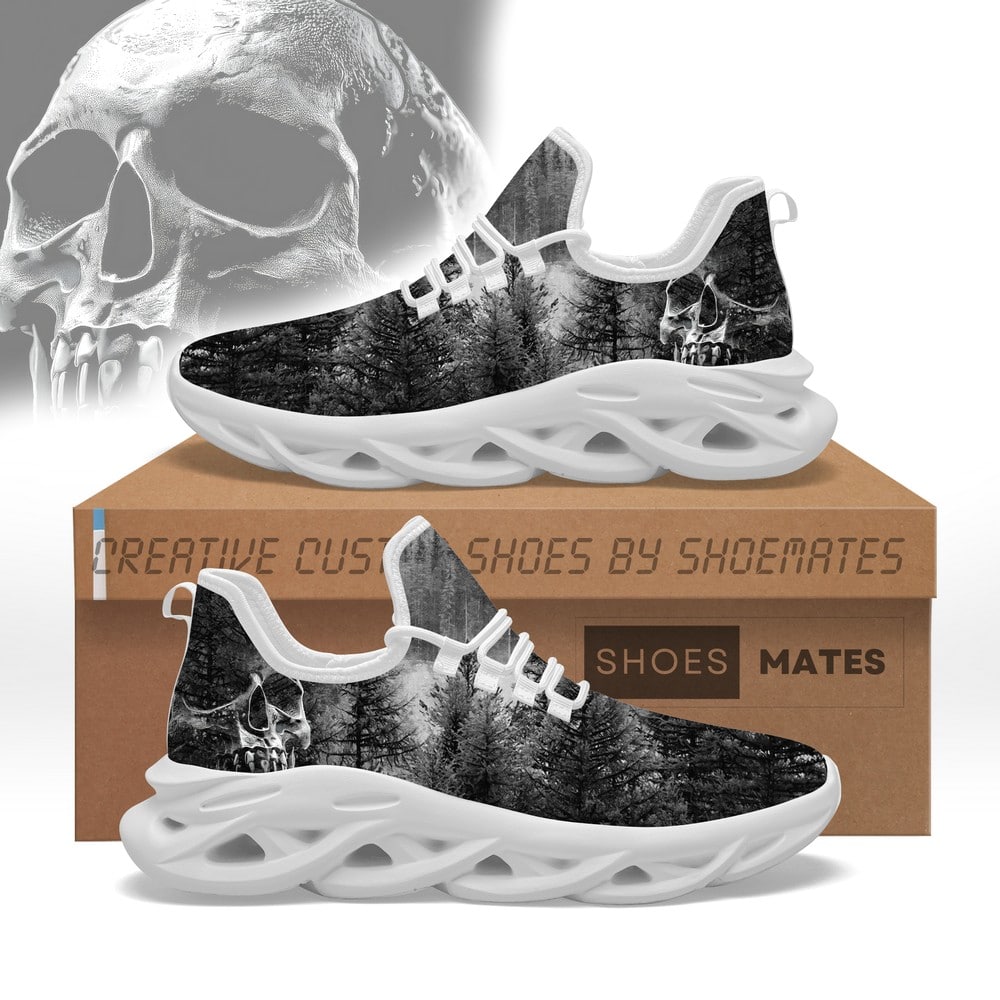 Ideafootwear Skull And Fir Max Soul Shoes Sneakers For Men And Women
