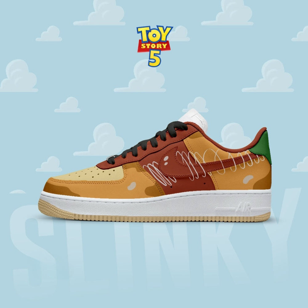 Ideafootwear Slinky Dog Air Low-Top Sneakers Shoes For Men And Women 1