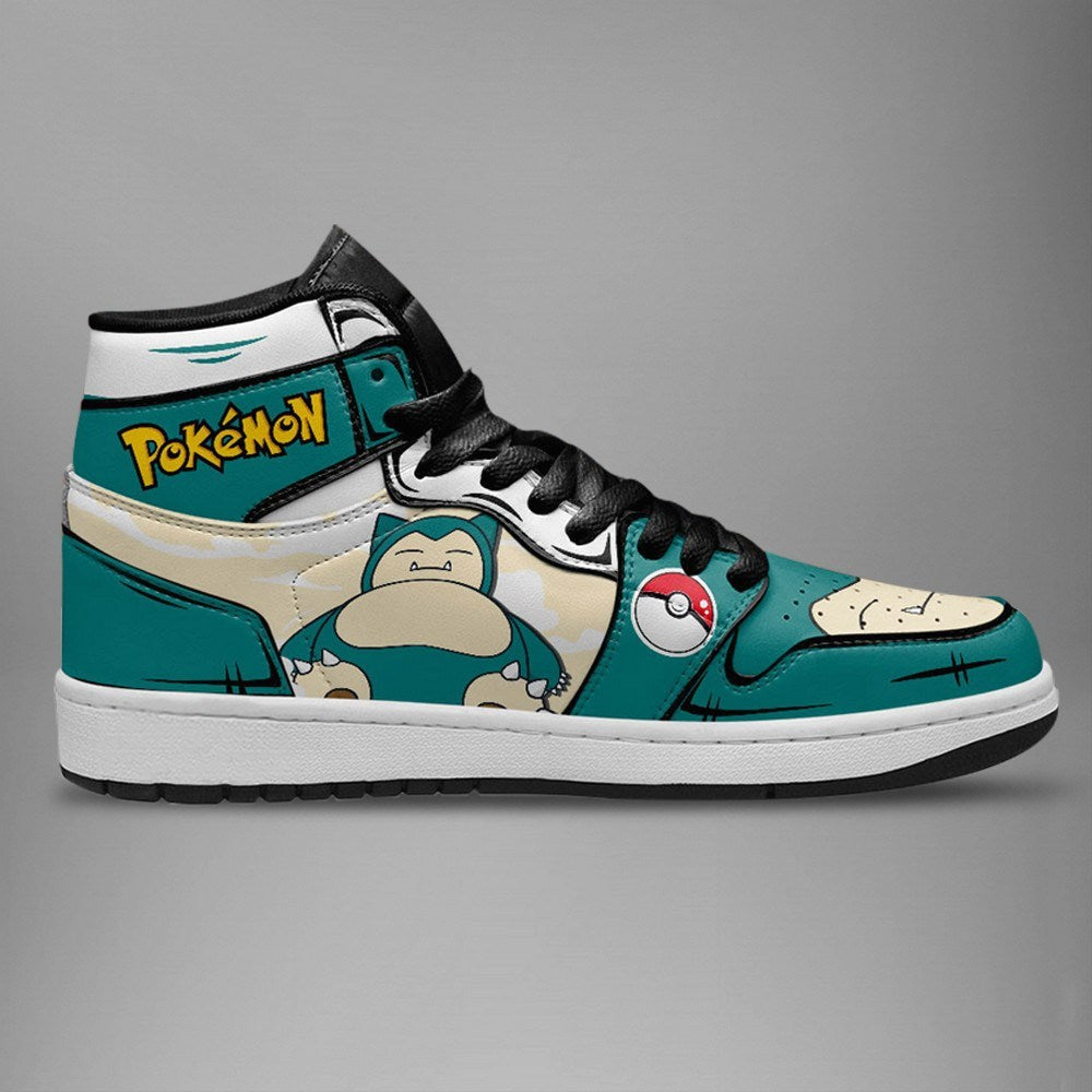 Ideafootwear Snorlax AJ1 High Sneakers Shoes For Men And Women