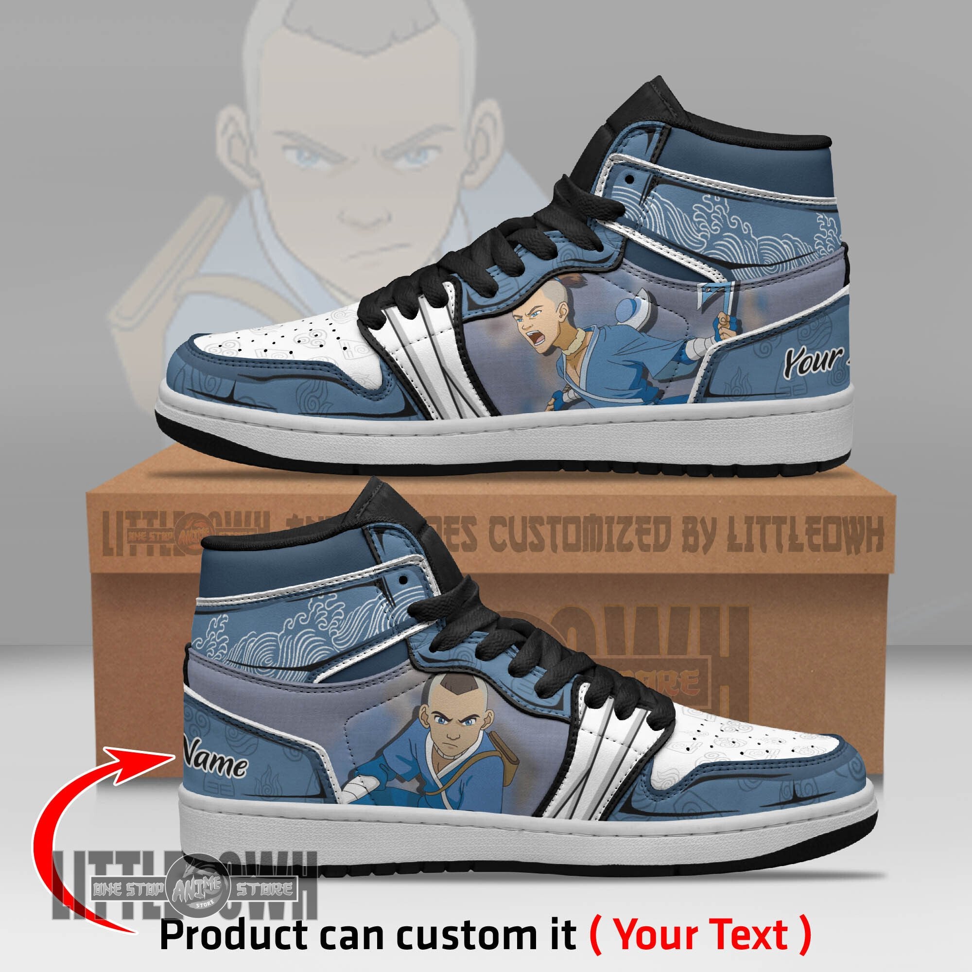 Ideafootwear Sokka AJ1 High Sneakers Shoes For Men And Women