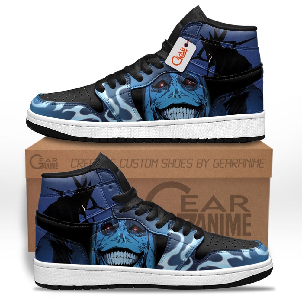 Ideafootwear Solo Leveling AJ1 High Sneakers Shoes For Men And Women