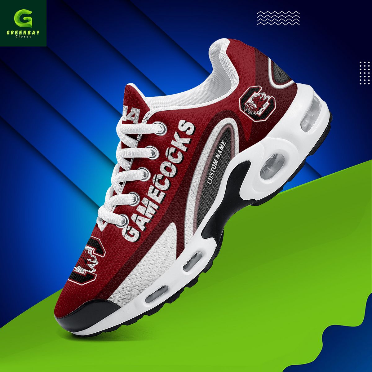 Ideafootwear South Carolina Gamecocks TN Shoes Sneakers For Men And Women