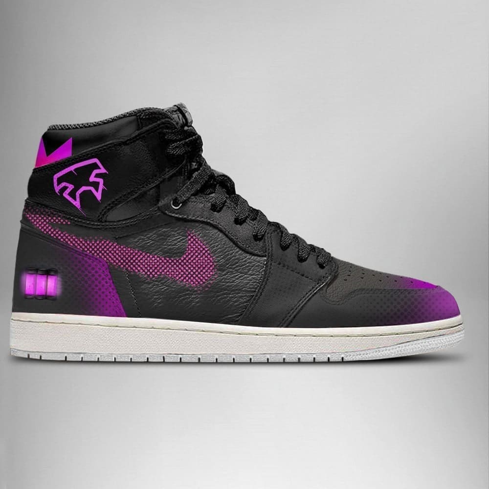 Ideafootwear Spider-Man Prowler AJ1 High Sneakers Shoes For Men And Women