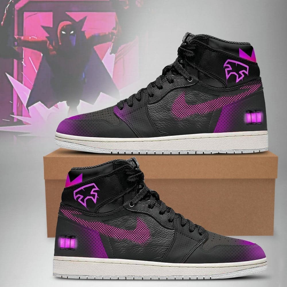 Ideafootwear Spider-Man Prowler AJ1 High Sneakers Shoes For Men And Women