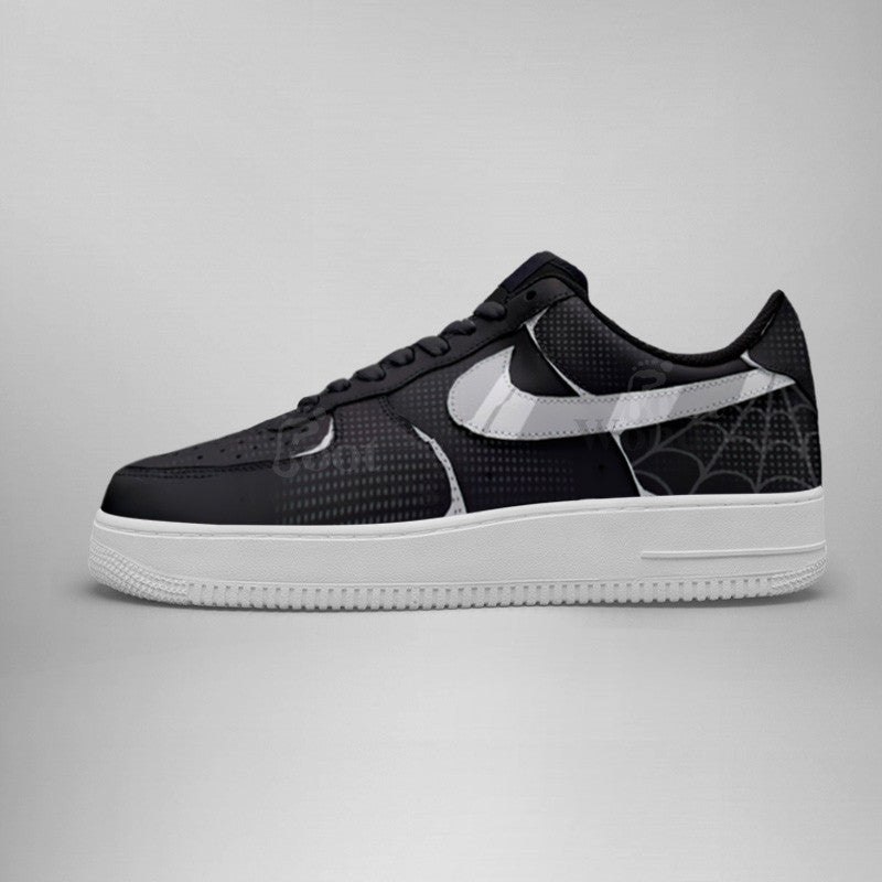 Ideafootwear Spider Noir AF AJ1 High Sneakers Shoes For Men And Women