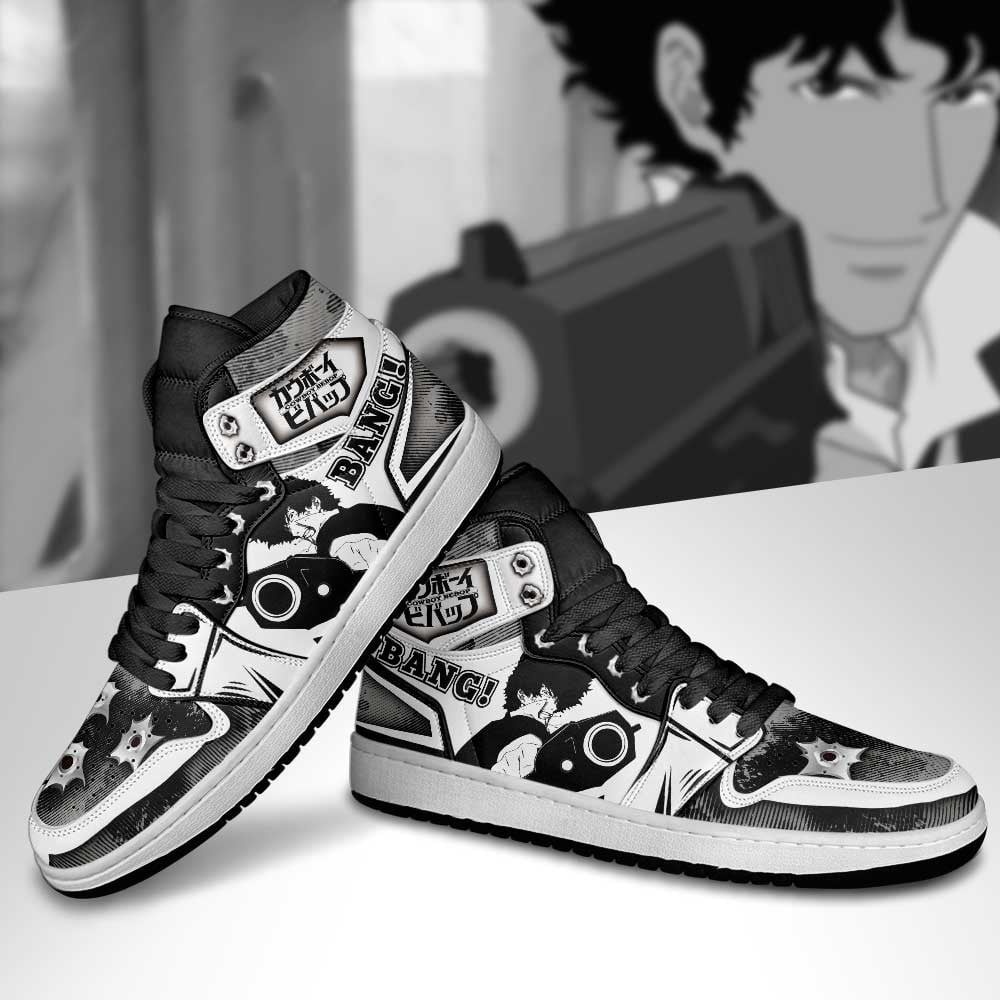 Ideafootwear Spike Spiegel AJ1 High Sneakers Shoes For Men And Women