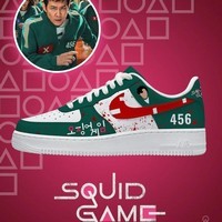 Ideafootwear Squid Game Air Low-Top Sneakers Shoes For Men And Women 1