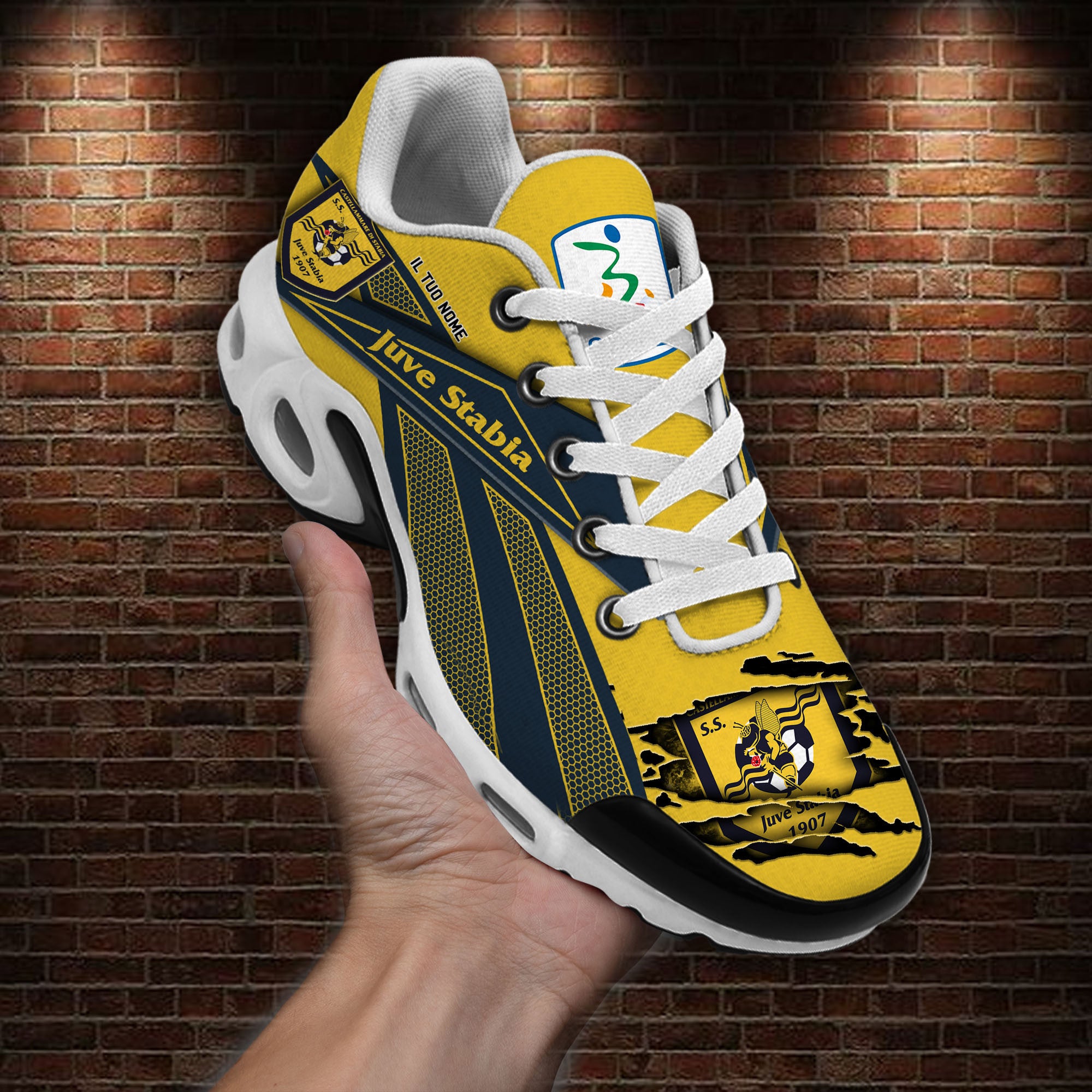 Ideafootwear S.S. Juve Stabia TN Shoes Sneakers For Men And Women
