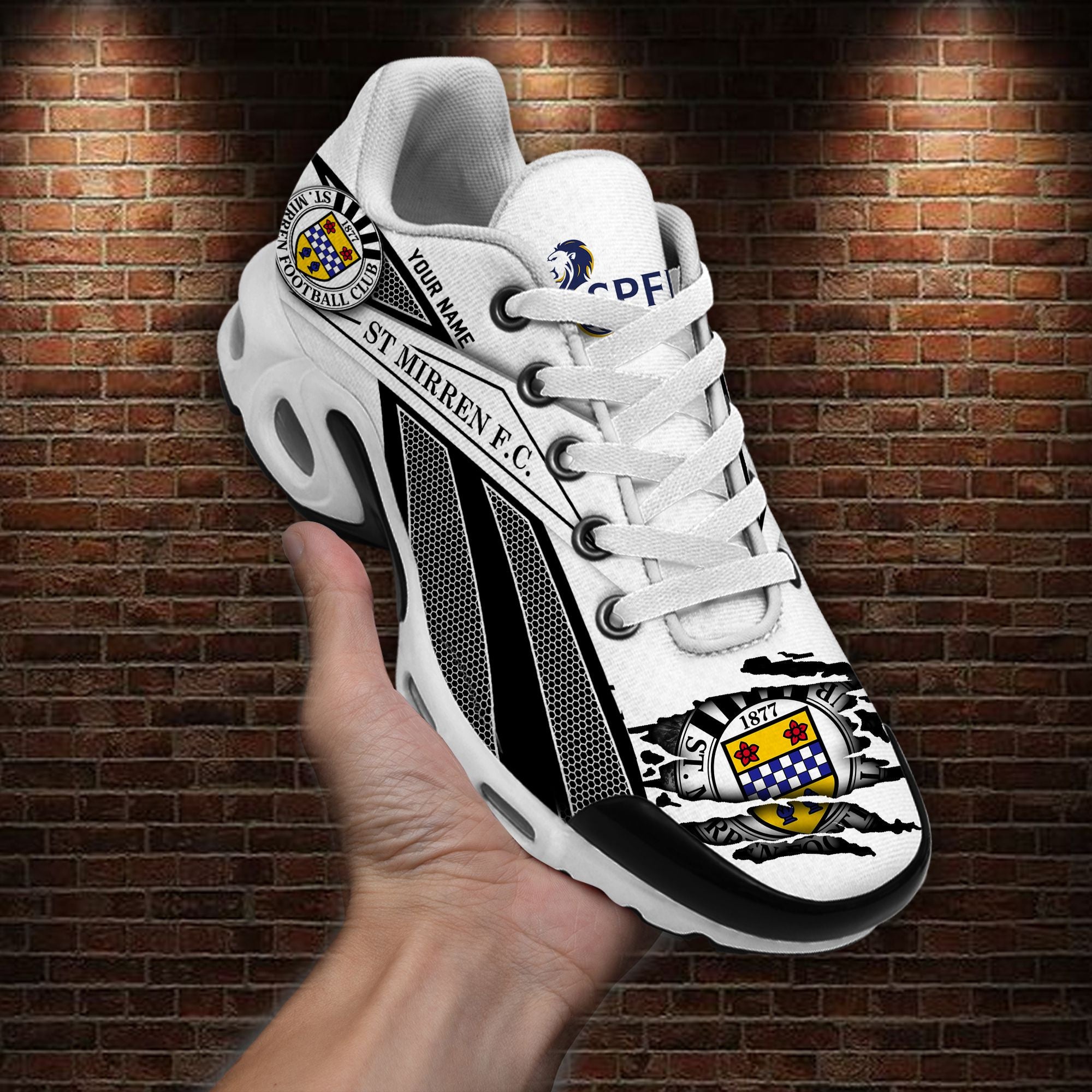 Ideafootwear St Mirren F.C. TN Shoes Sneakers For Men And Women