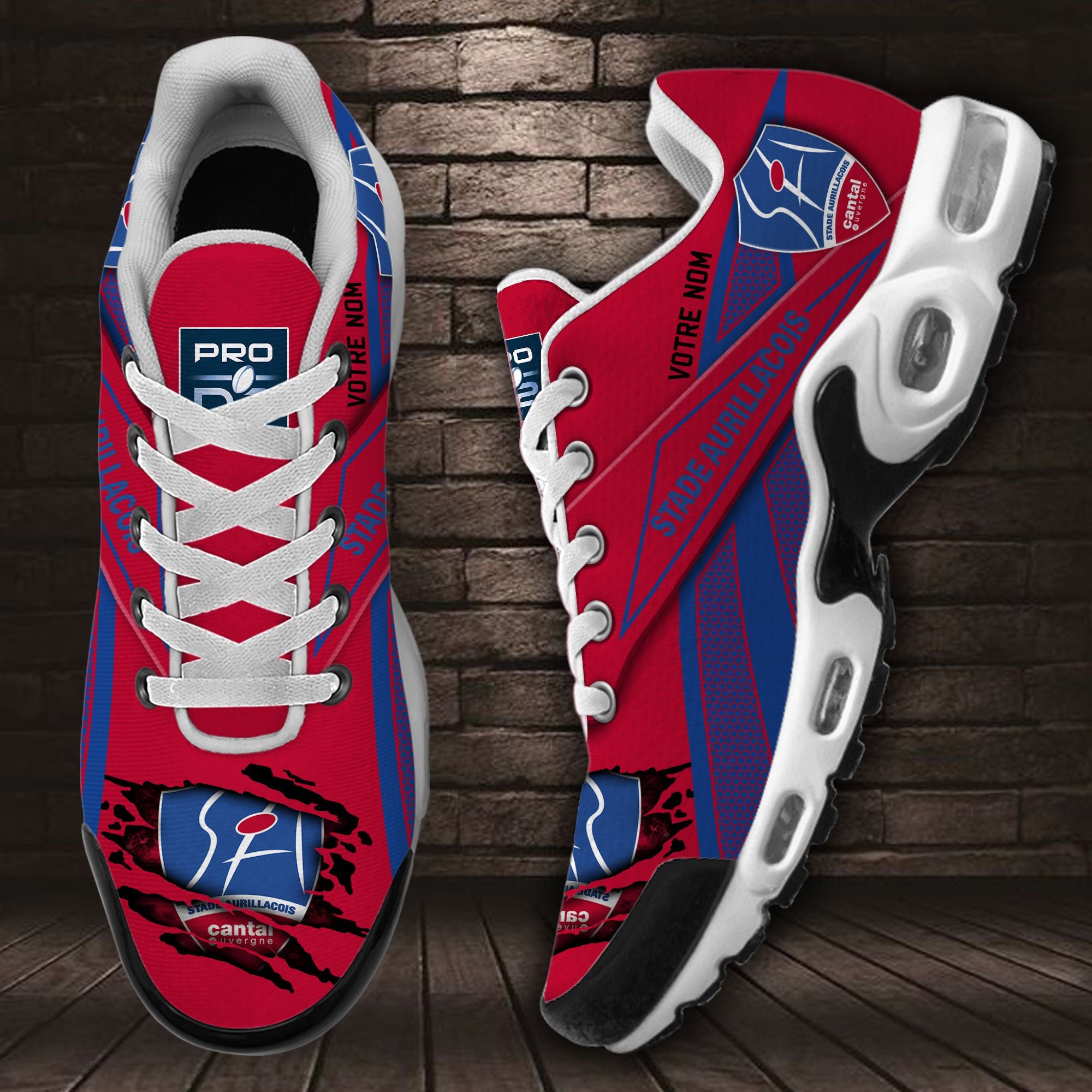 Ideafootwear Stade Aurillacois Cantal Auvergne TN Shoes Sneakers For Men And Women