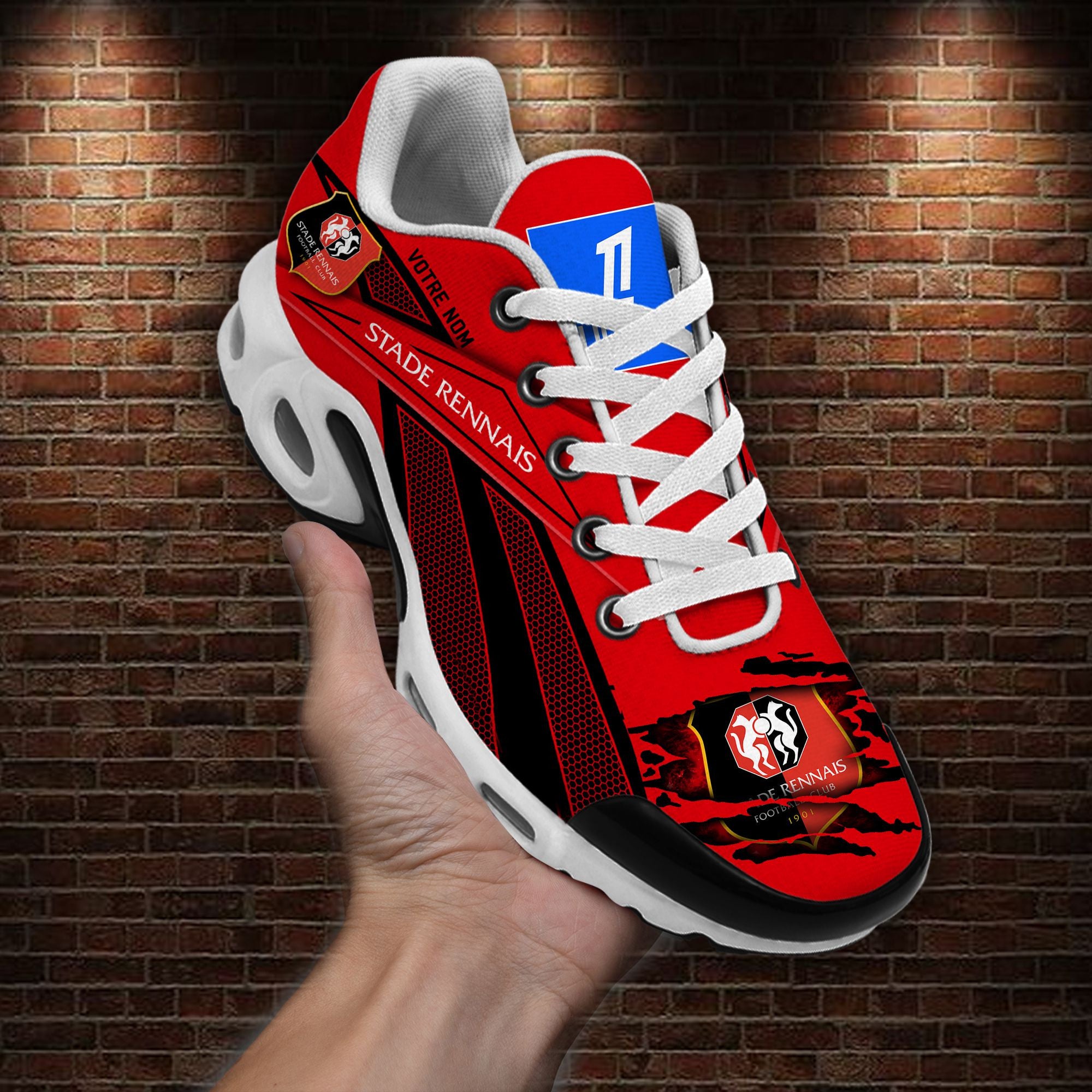 Ideafootwear Stade Rennais F.C TN Shoes Sneakers For Men And Women