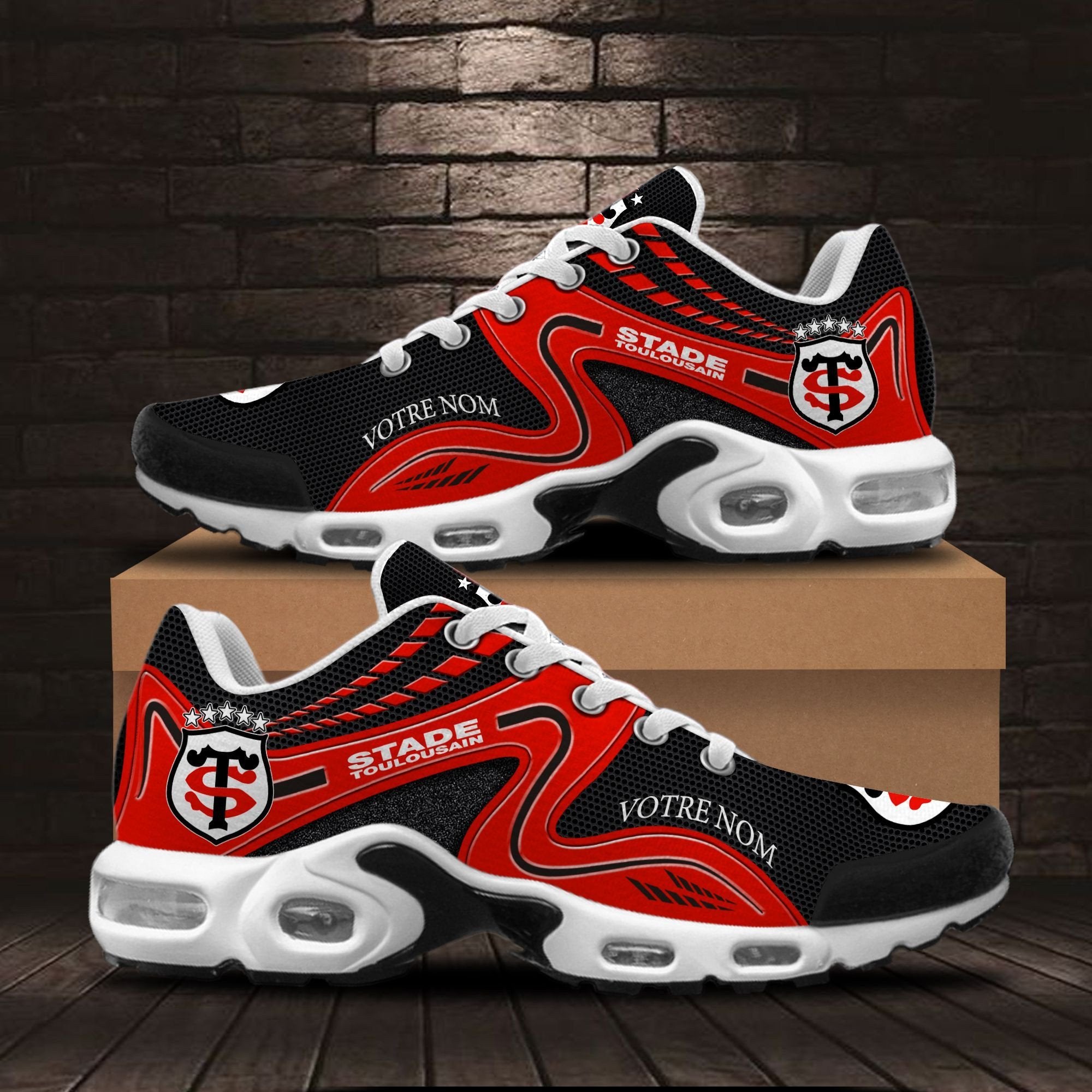 Ideafootwear Stade Toulousain TN Shoes Sneakers For Men And Women