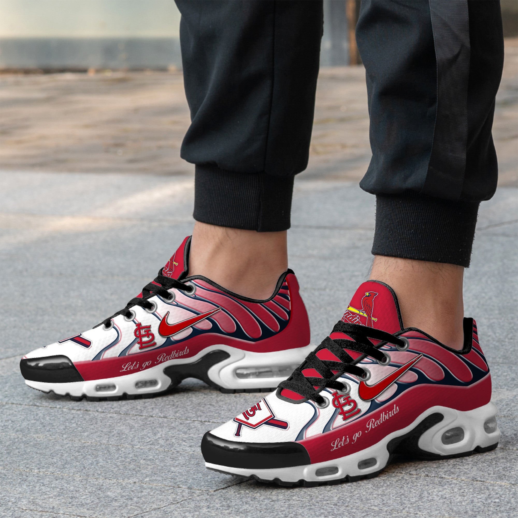 Ideafootwear St.Louis Cardinals TN Shoes Sneakers For Men And Women