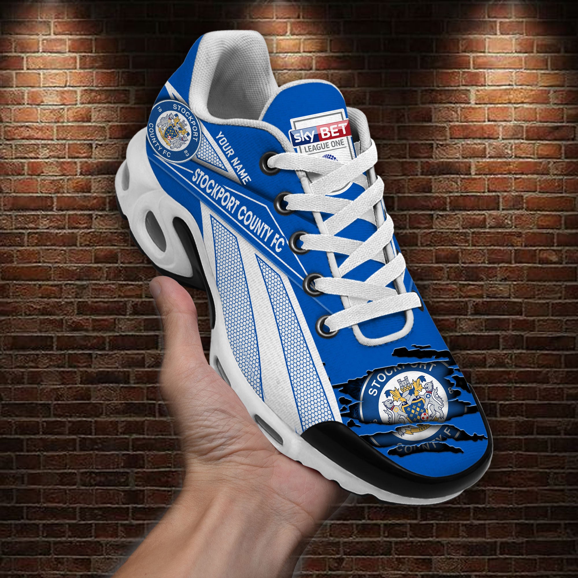 Ideafootwear Stockport County F.C TN Shoes Sneakers For Men And Women