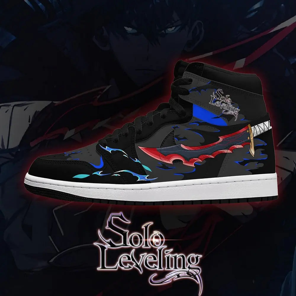 Ideafootwear Sung Jinwoo  V.5  AJ1 High Sneakers Shoes For Men And Women