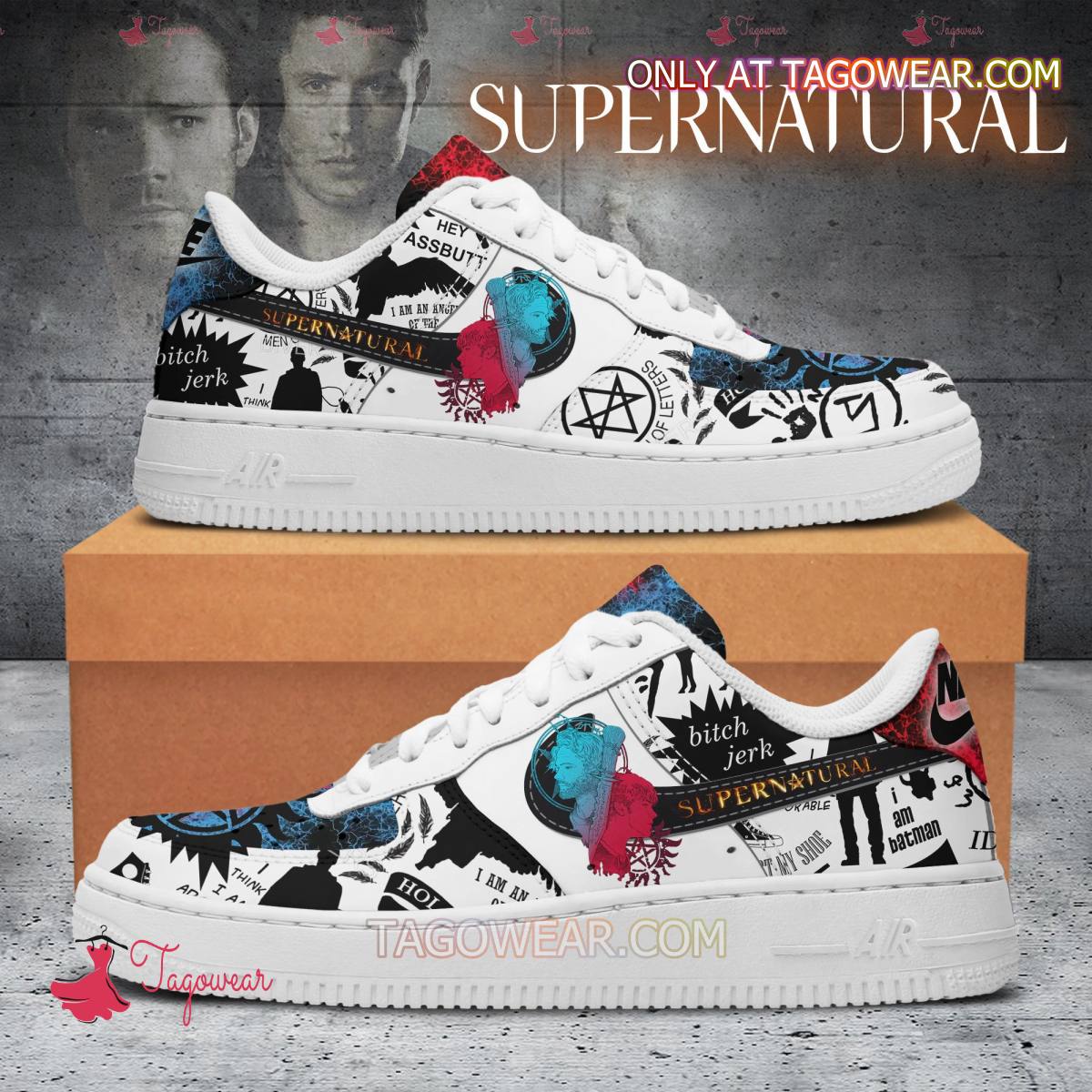 Ideafootwear Supernatural Air Low-Top Sneakers Shoes For Men And Women 1
