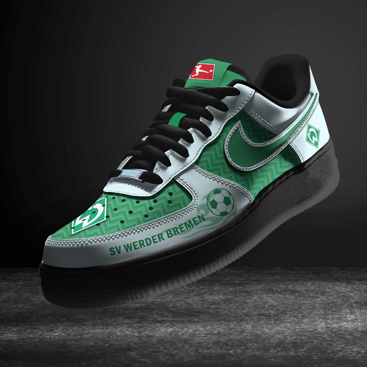 Ideafootwear SV Werder Bremen Air Low-Top Sneakers Shoes For Men And Women 1
