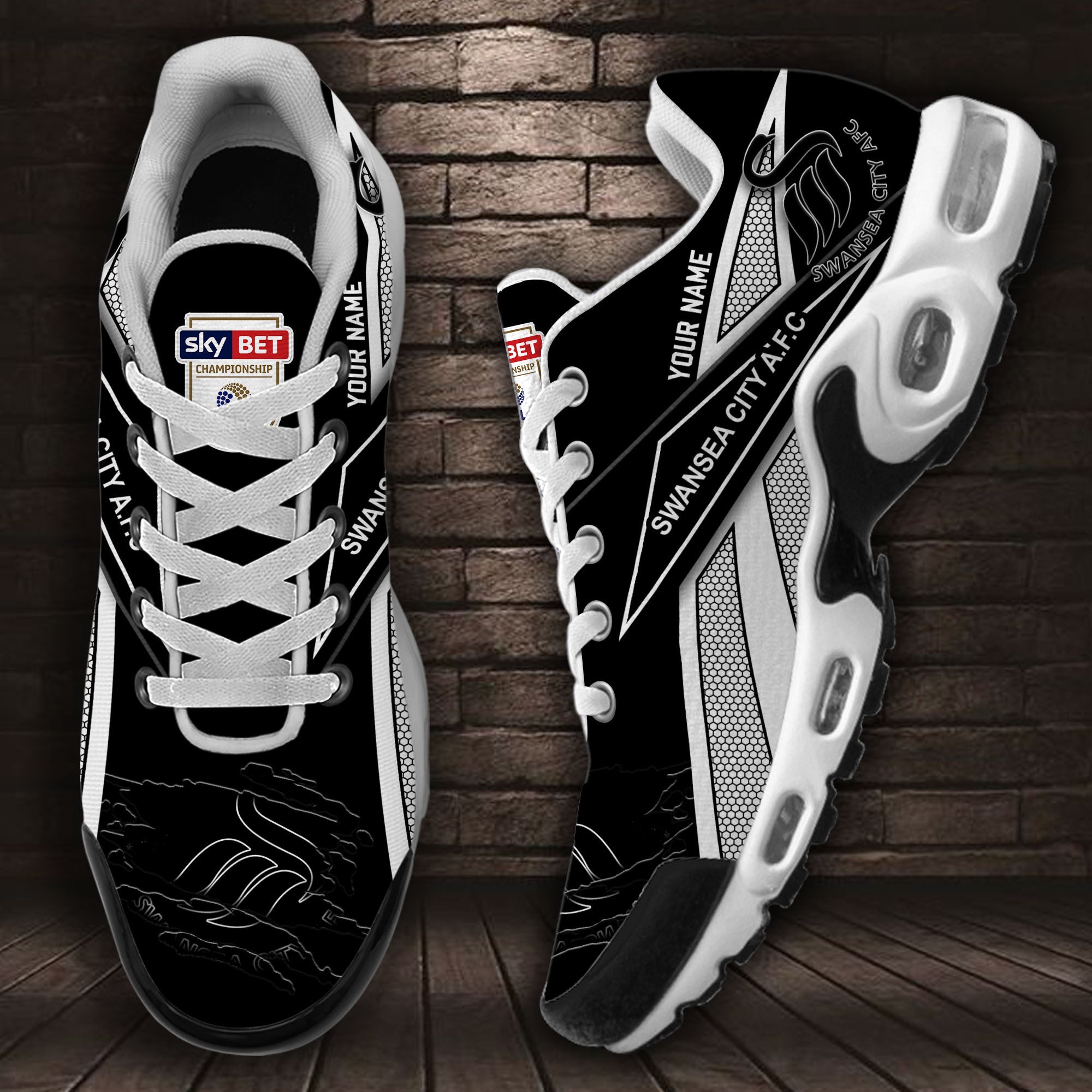 Ideafootwear Swansea City A.F.C TN Shoes Sneakers For Men And Women