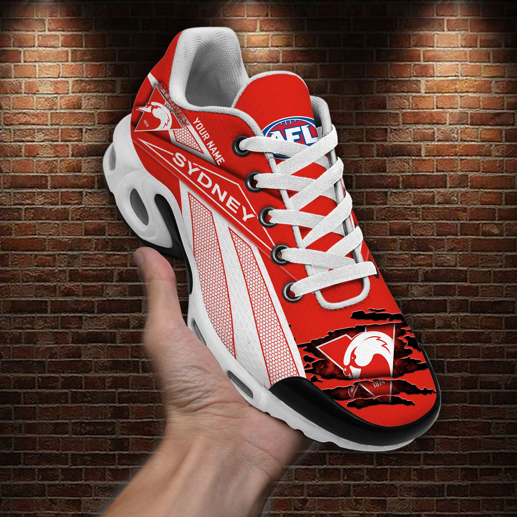 Ideafootwear Sydney Swans TN Shoes Sneakers For Men And Women