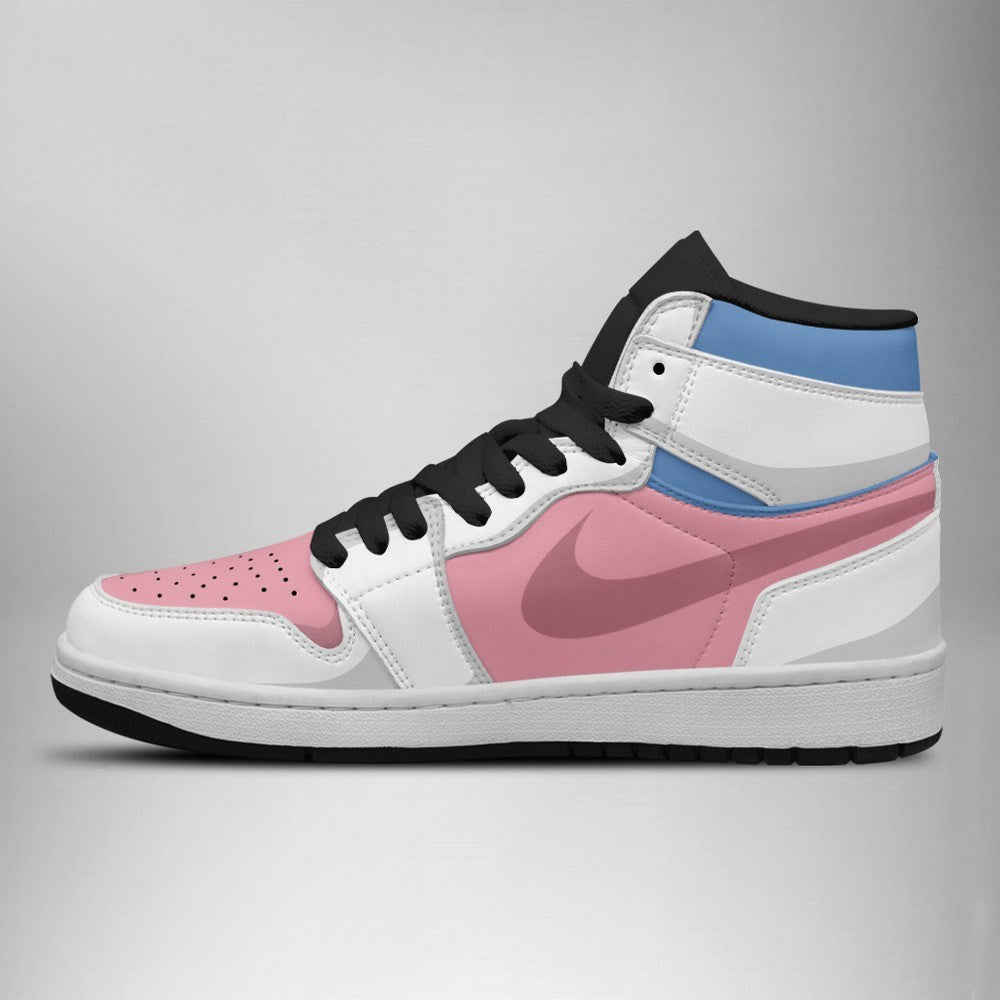 Ideafootwear Sylveon AJ1 High Sneakers Shoes For Men And Women