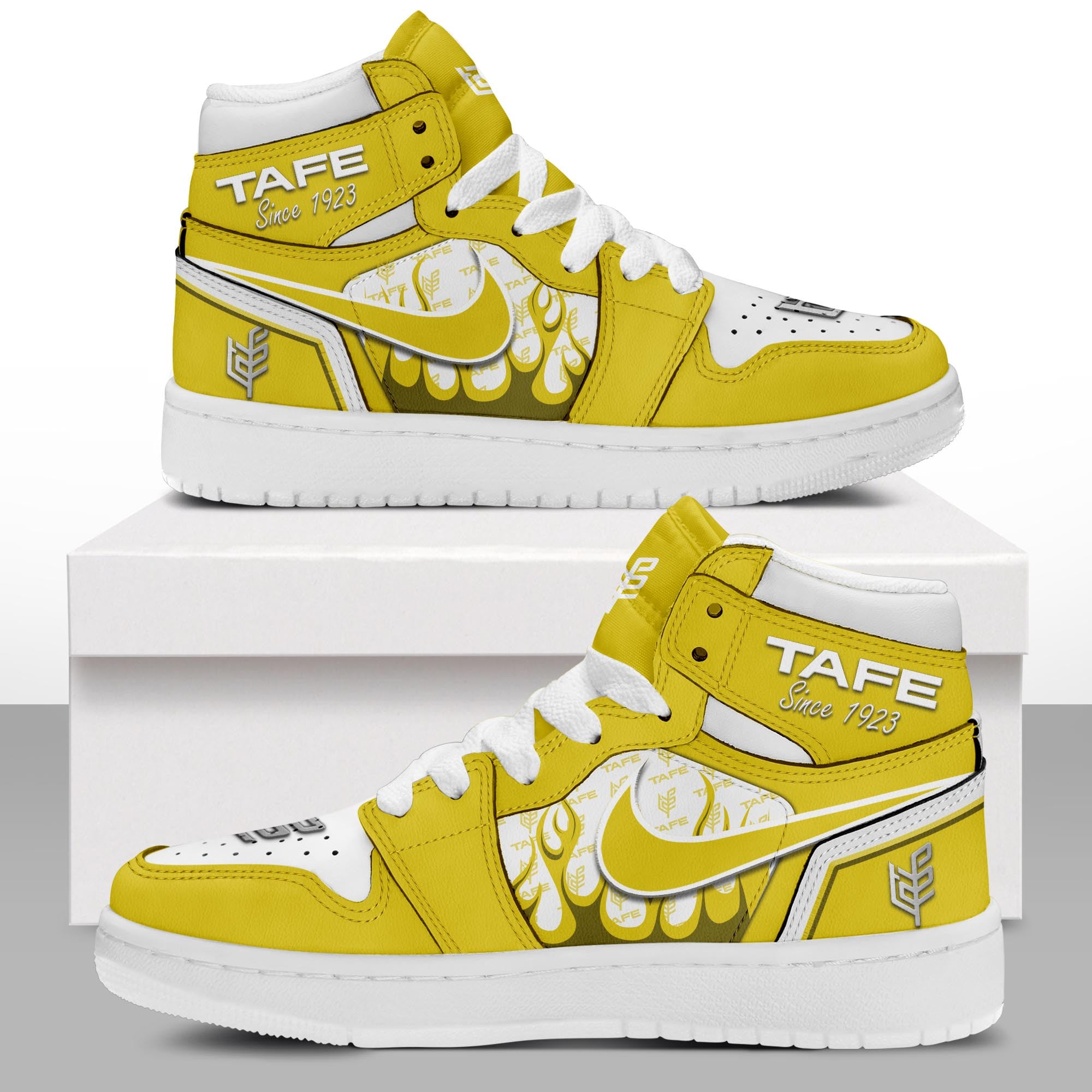 Ideafootwear Tafe AJ1 High Sneakers Shoes For Men And Women