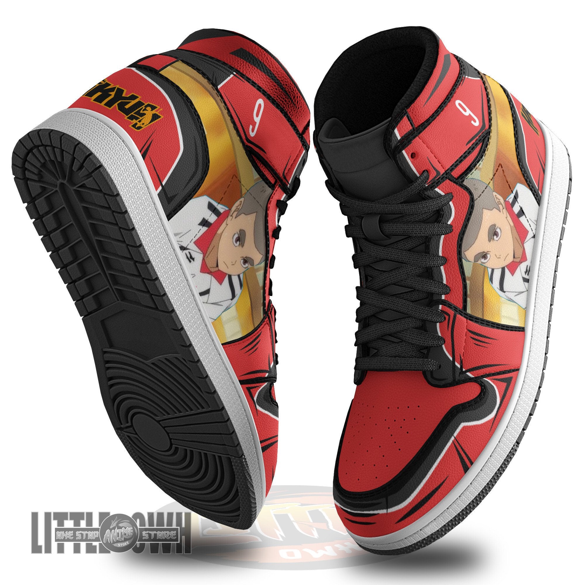 Ideafootwear Tamahiko Teshiro AJ1 High Sneakers Shoes For Men And Women
