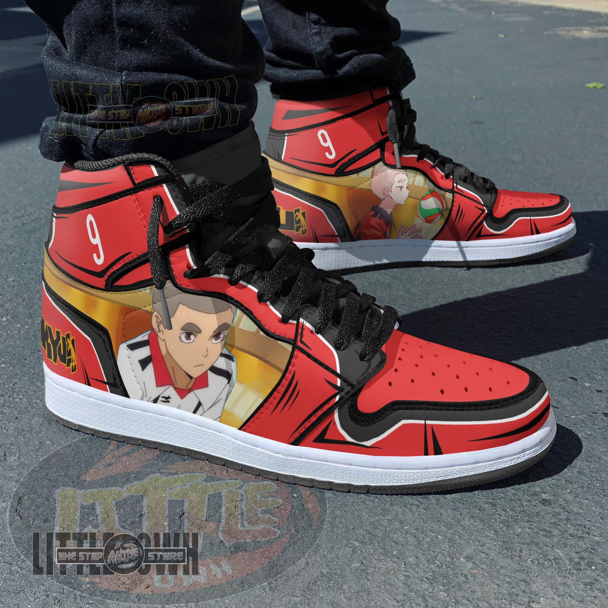 Ideafootwear Tamahiko Teshiro AJ1 High Sneakers Shoes For Men And Women