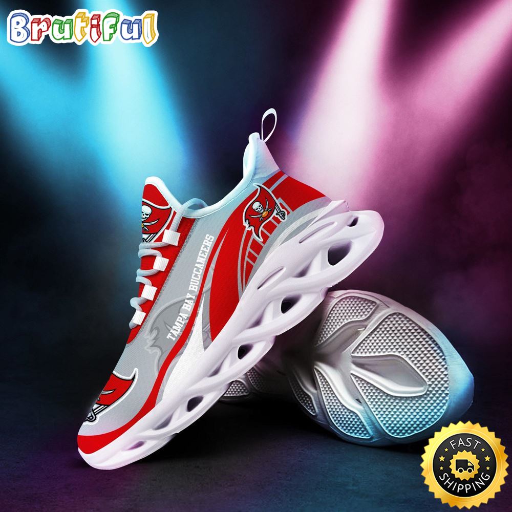 Ideafootwear Tampa Bay Buccaneers Max Soul Shoes Sneakers For Men And Women