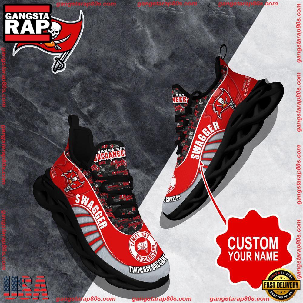 Ideafootwear Tampa Bay Buccaneers Max Soul Shoes Sneakers For Men And Women