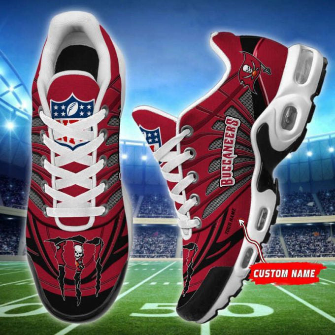 Ideafootwear Tampa Bay Buccaneers TN Shoes Sneakers For Men And Women