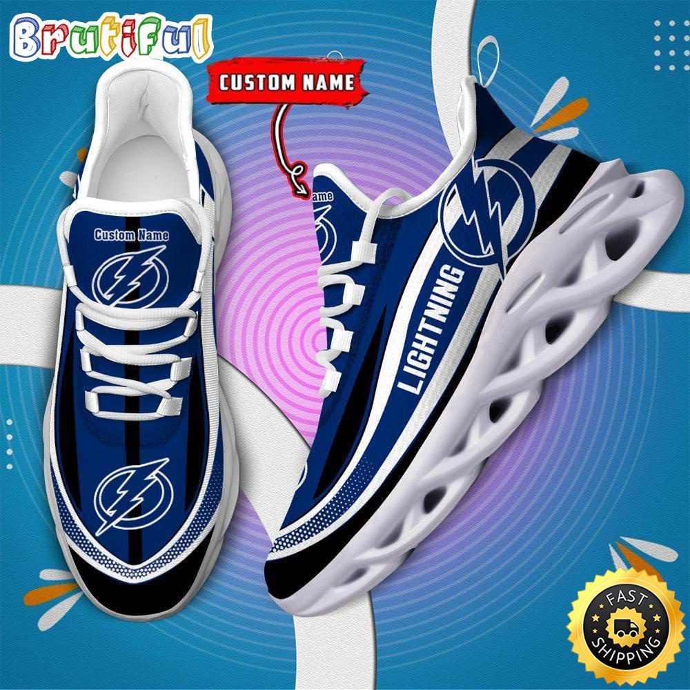 Ideafootwear Tampa Bay Lightning Max Soul Shoes Sneakers For Men And Women