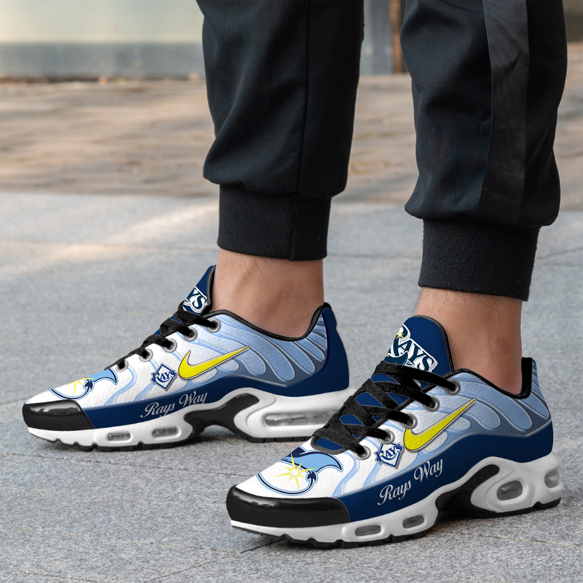 Ideafootwear Tampa Bay Rays TN Shoes Sneakers For Men And Women