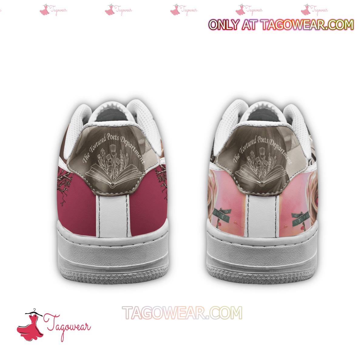 Ideafootwear Taylor Swift Albums Air Low-Top Sneakers Shoes For Men And Women 4