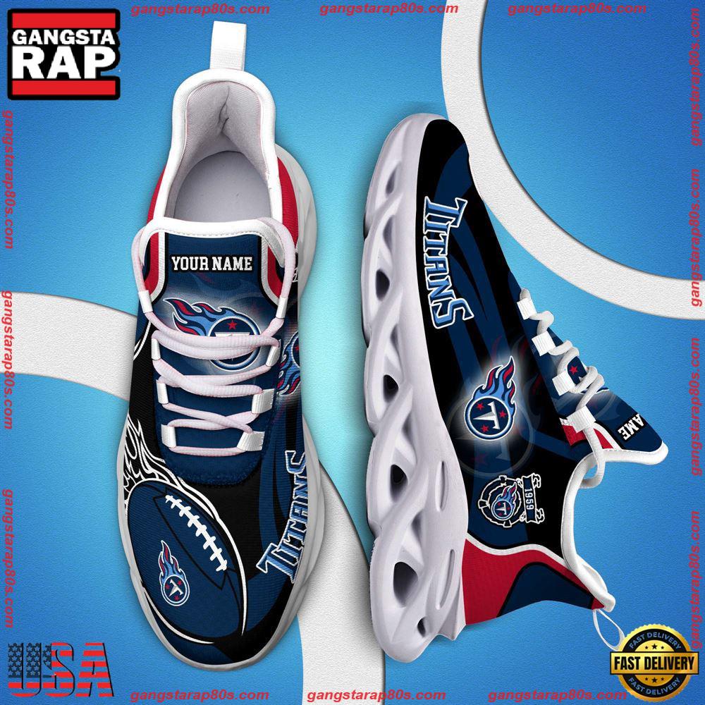 Ideafootwear Tennessee Titans Max Soul Shoes Sneakers For Men And Women