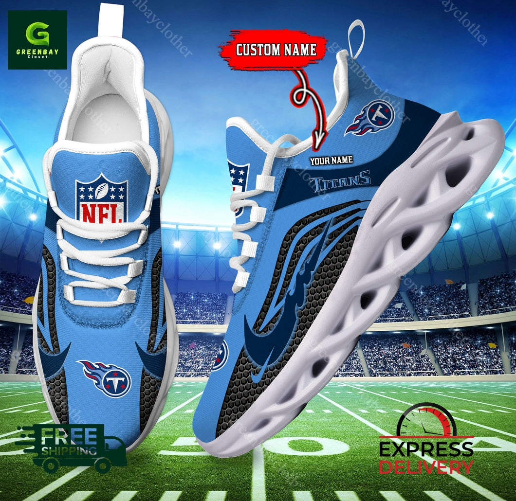 Ideafootwear Tennessee Titans Max Soul Shoes Sneakers For Men And Women