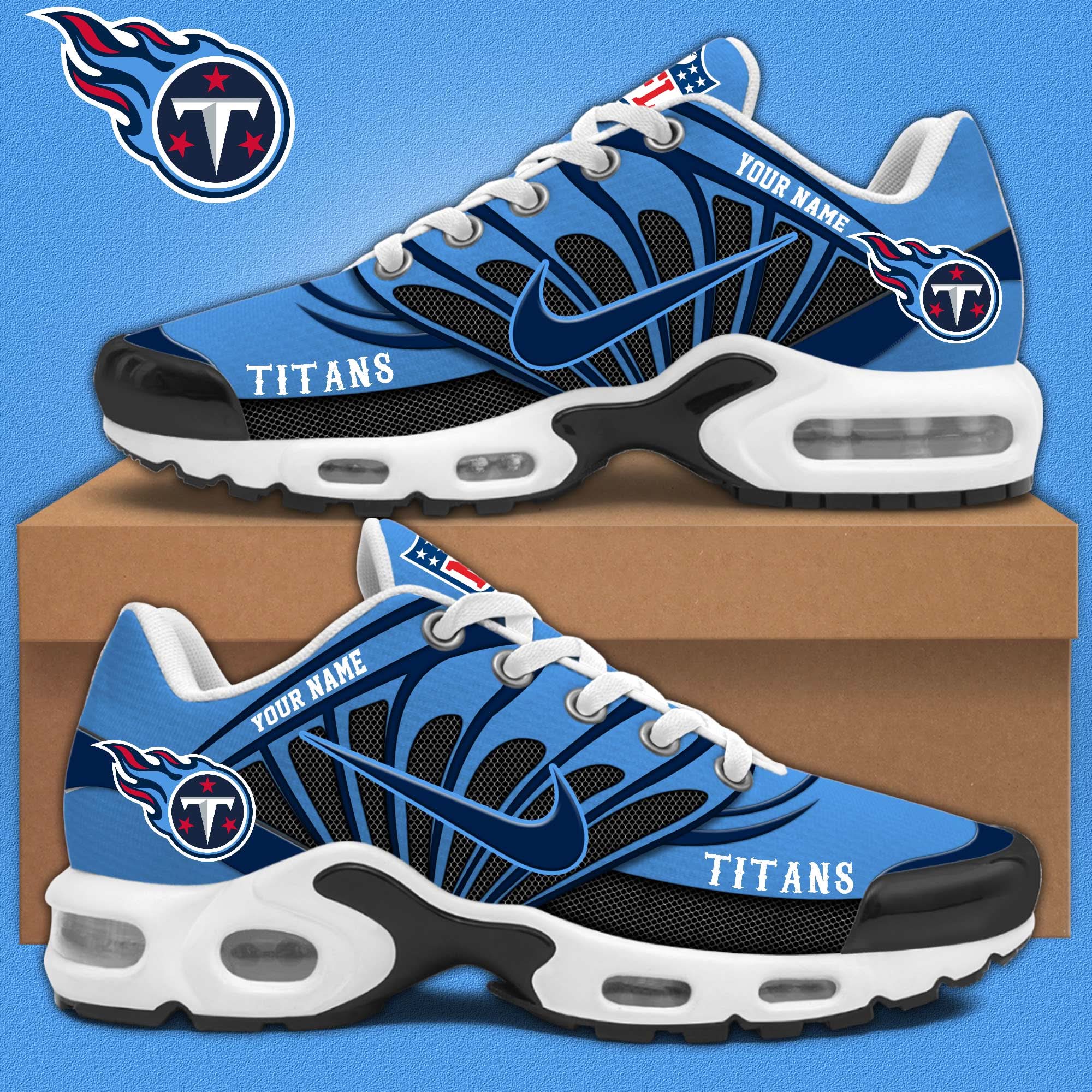 Ideafootwear Tennessee Titans TN Shoes Sneakers For Men And Women
