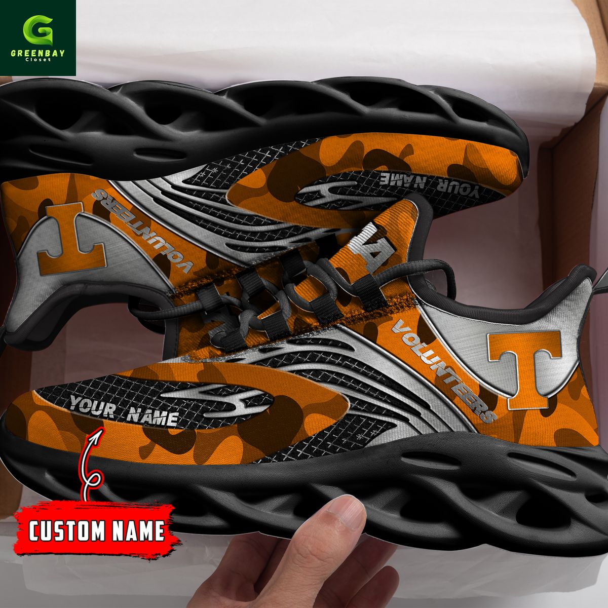 Ideafootwear Tennessee Volunteers Max Soul Shoes Sneakers For Men And Women