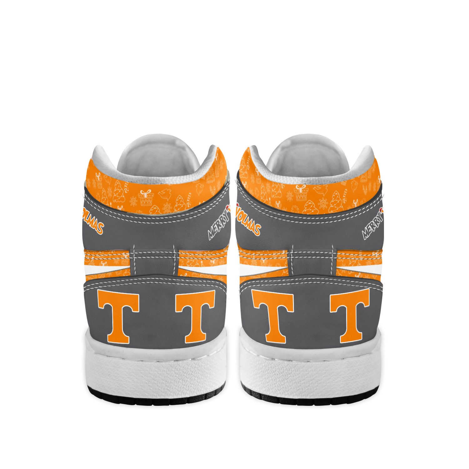 Ideafootwear Tennessee Volunteers x The Grinch x Christmas AJ1 High Sneakers Shoes For Men And Women