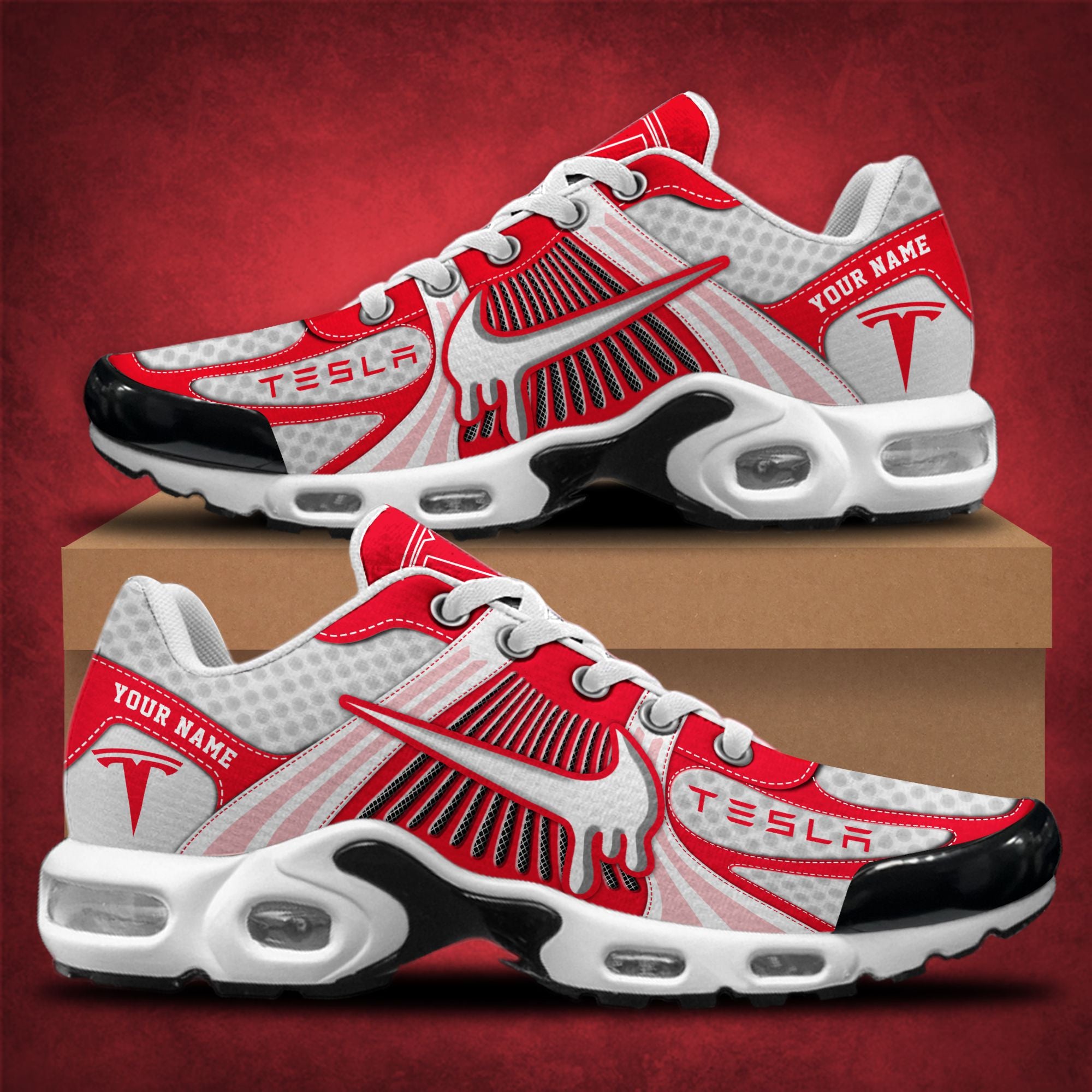 Ideafootwear Tesla TN Shoes Sneakers For Men And Women