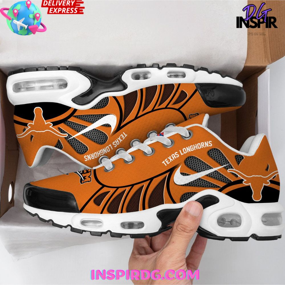 Ideafootwear Texas Longhorns TN Shoes Sneakers For Men And Women