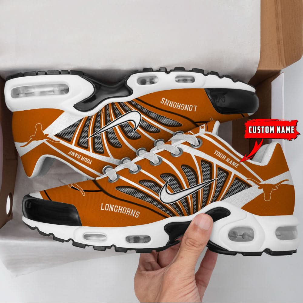 Ideafootwear Texas Longhorns TN Shoes Sneakers For Men And Women
