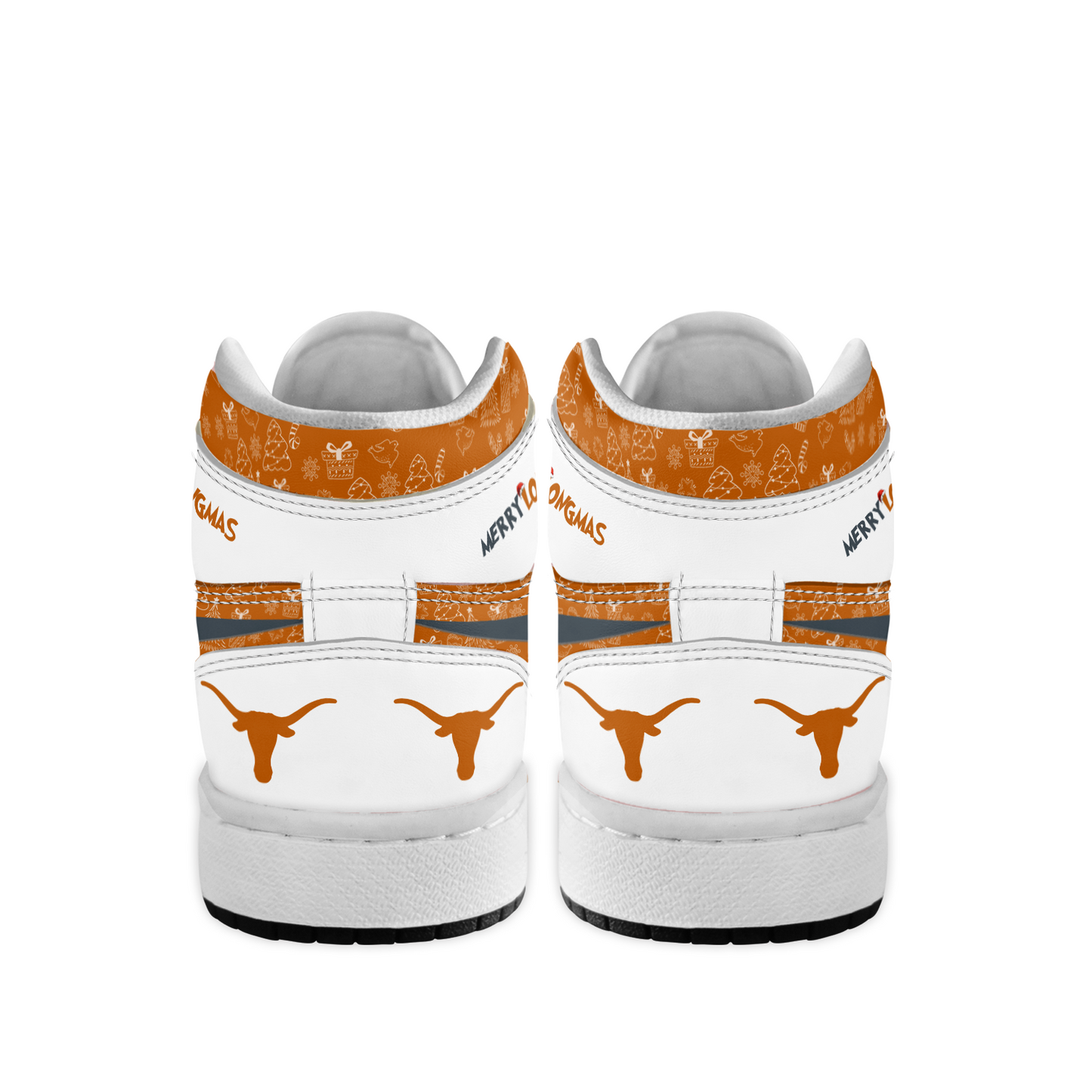 Ideafootwear  Texas Longhorns x The Grinch x Christmas AJ1 High Sneakers Shoes For Men And Women