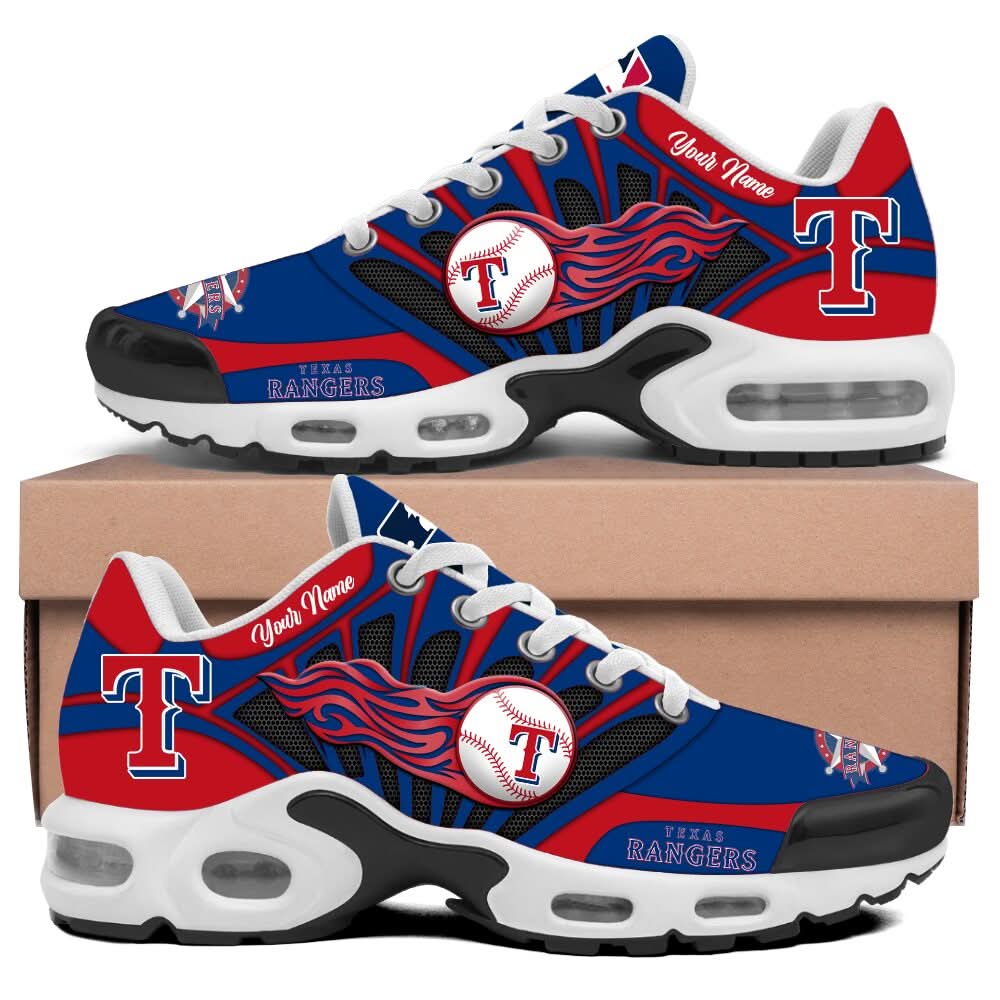 Ideafootwear Texas Rangers TN Shoes Sneakers For Men And Women