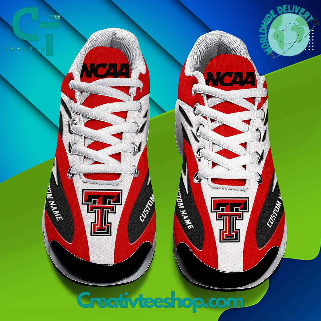 Ideafootwear Texas Tech Red Raiders TN Shoes Sneakers For Men And Women