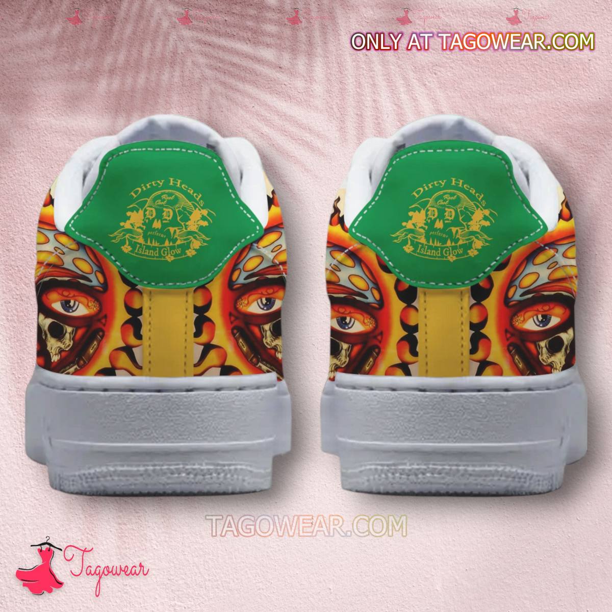 Ideafootwear The Dirty Heads Air Low-Top Sneakers Shoes For Men And Women 2