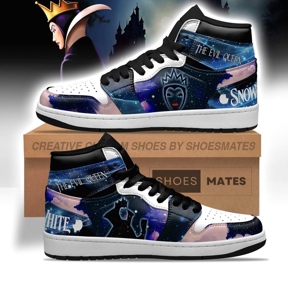 Ideafootwear The Evil Queen AJ1 High Sneakers Shoes For Men And Women