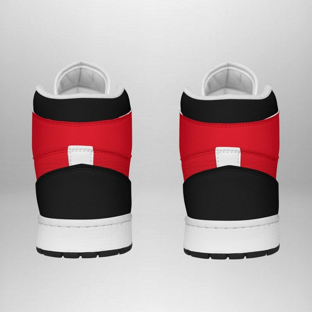 Ideafootwear The Incredibles Disney AJ1 High Sneakers Shoes For Men And Women