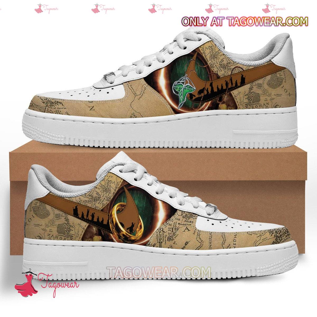 Ideafootwear The Lord Of The Rings Air Low-Top Sneakers Shoes For Men And Women 2