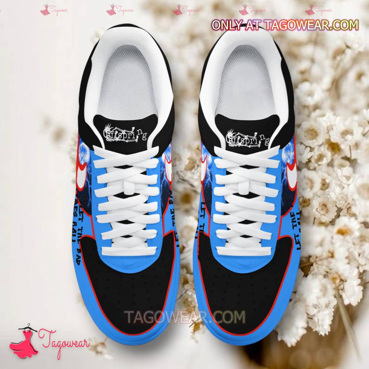 Ideafootwear The Offspring Air Low-Top Sneakers Shoes For Men And Women 2