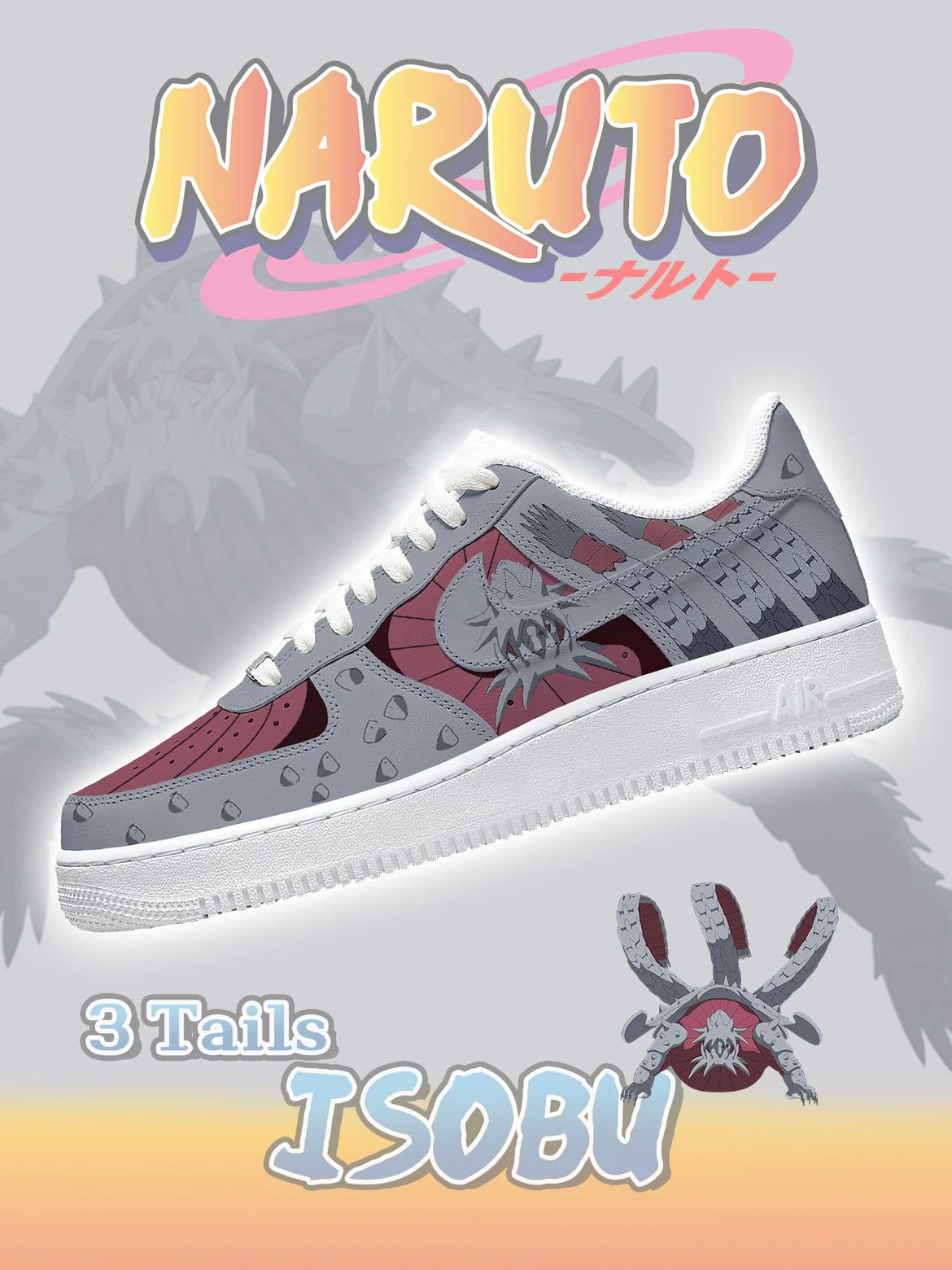 Ideafootwear Three-Tails Isobu  Air Low-Top Sneakers Shoes For Men And Women 1
